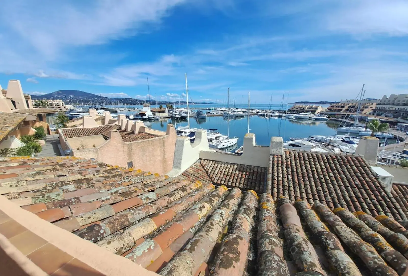 Lägenhet Marcogevi - Superbe Duplex Avec Vue Mer Et Saint-Tropez Cogolin Frankrike